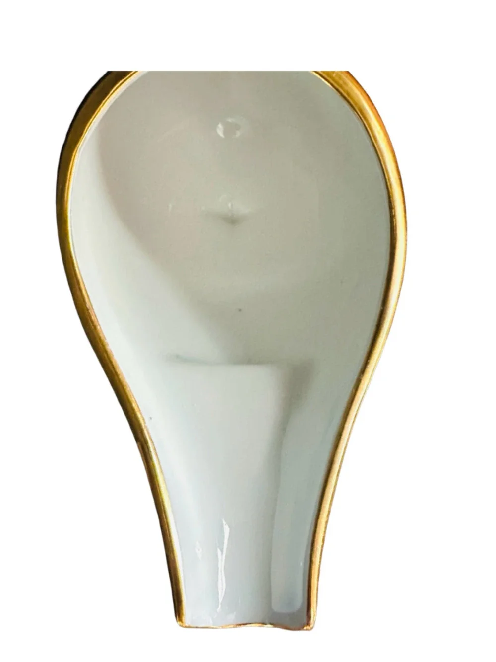 ECHT KOBALT JLMENAU Vintage Porcelain Spoon Rest Limited Cobalt Blue Germany